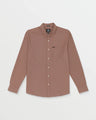 Volcom Veeco Oxford Long Sleeve Shirt - Nutmeg