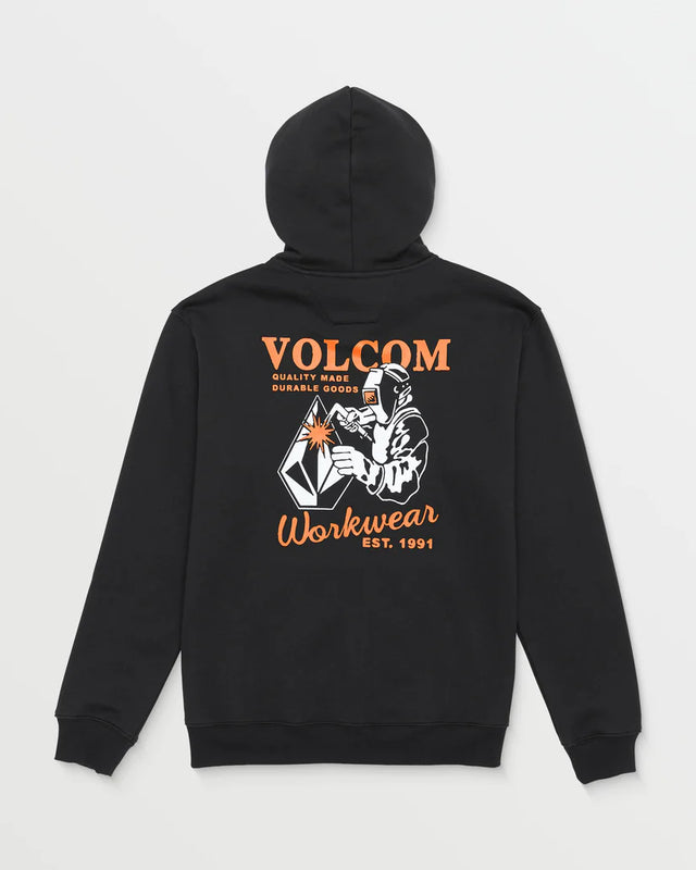 Volcom Welder Zip Hood - Black