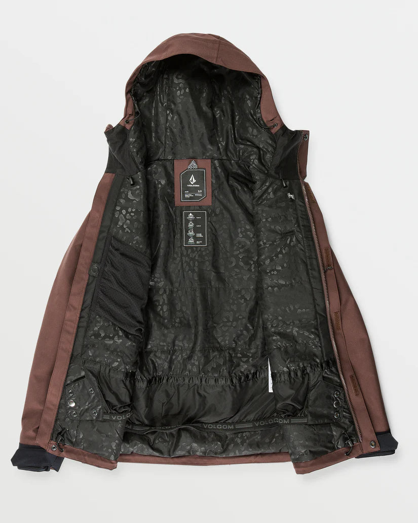 Volcom Women's Stoney Shadow Insulated Jacket - Mahogany