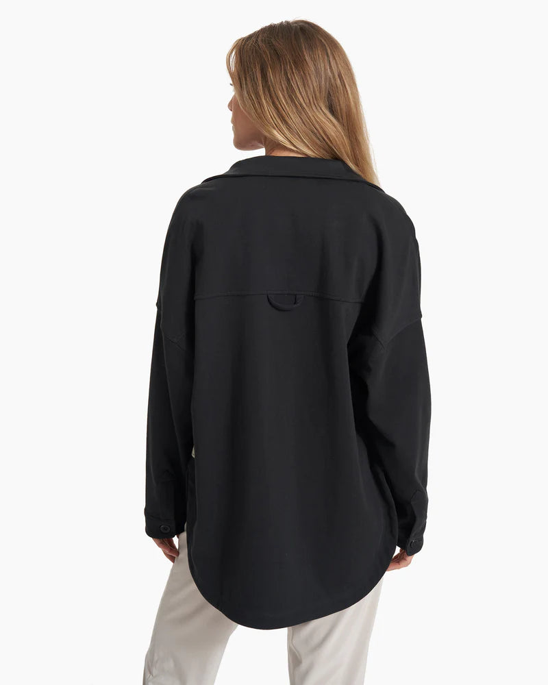 Vuori Mackenzie Shirt Jacket - Washed Black