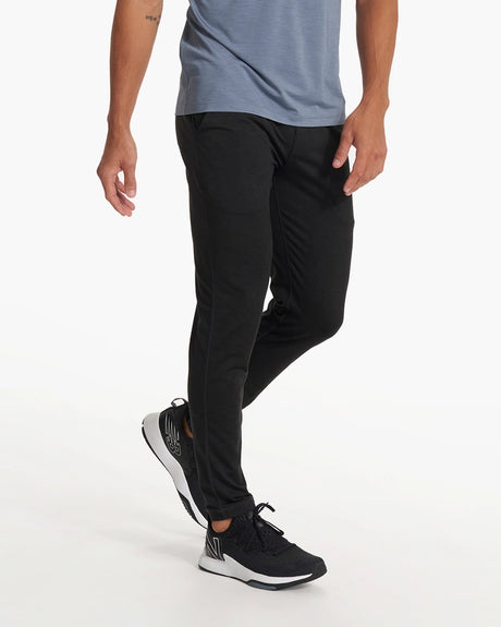 Vuori Ponto Performance Pant - Black Heather