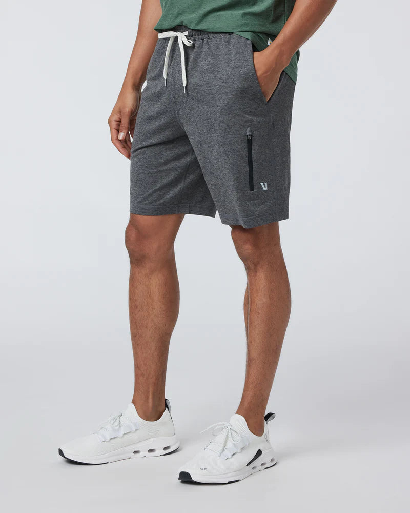 Vuori Sunday Performance Short - Charcoal Heather