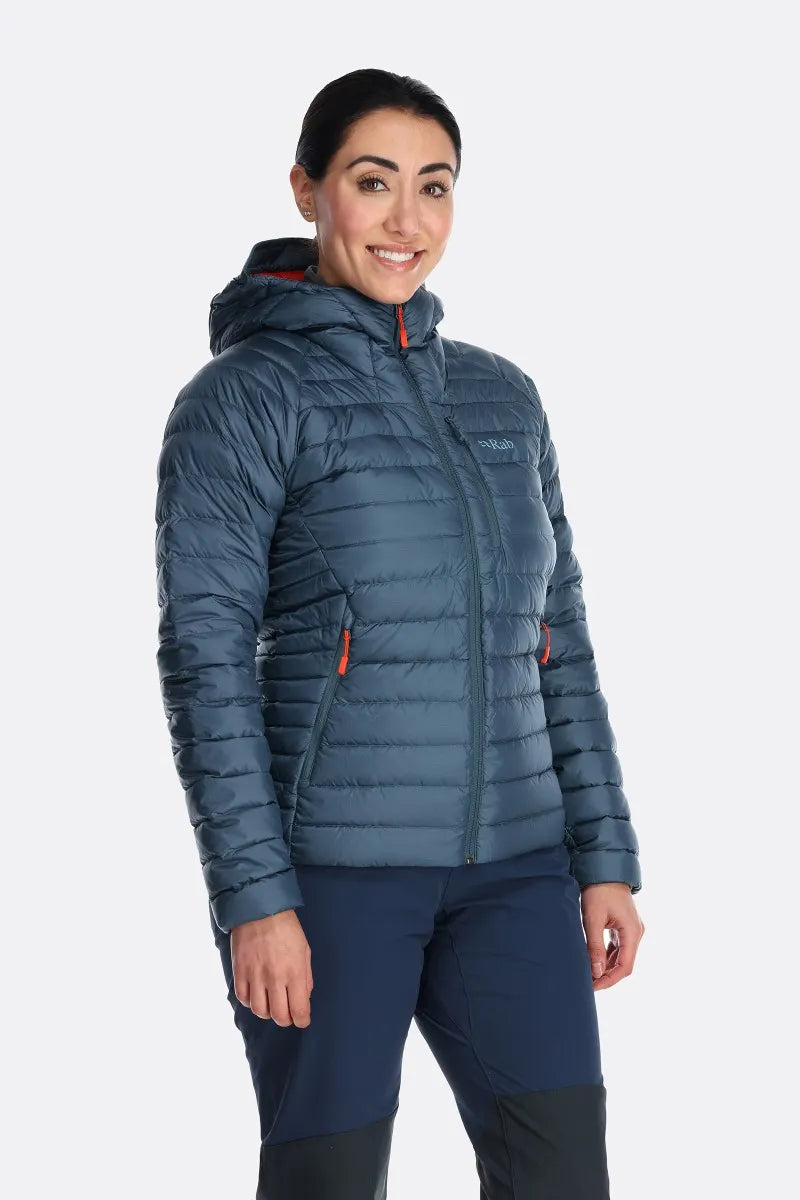 Rab Women's Microlight Alpine Down Jacket - Orion Blue