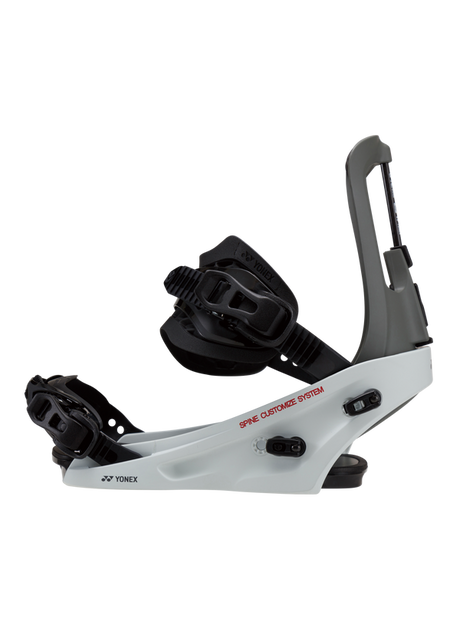 Yonex Spineback FB Snowboard Bindings - Off White