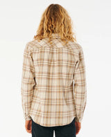 Rip Curl Griffin Long Sleeve Flannel Shirt - Bone