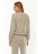 Amuse Society Dreamland Fleece -Grey Heather