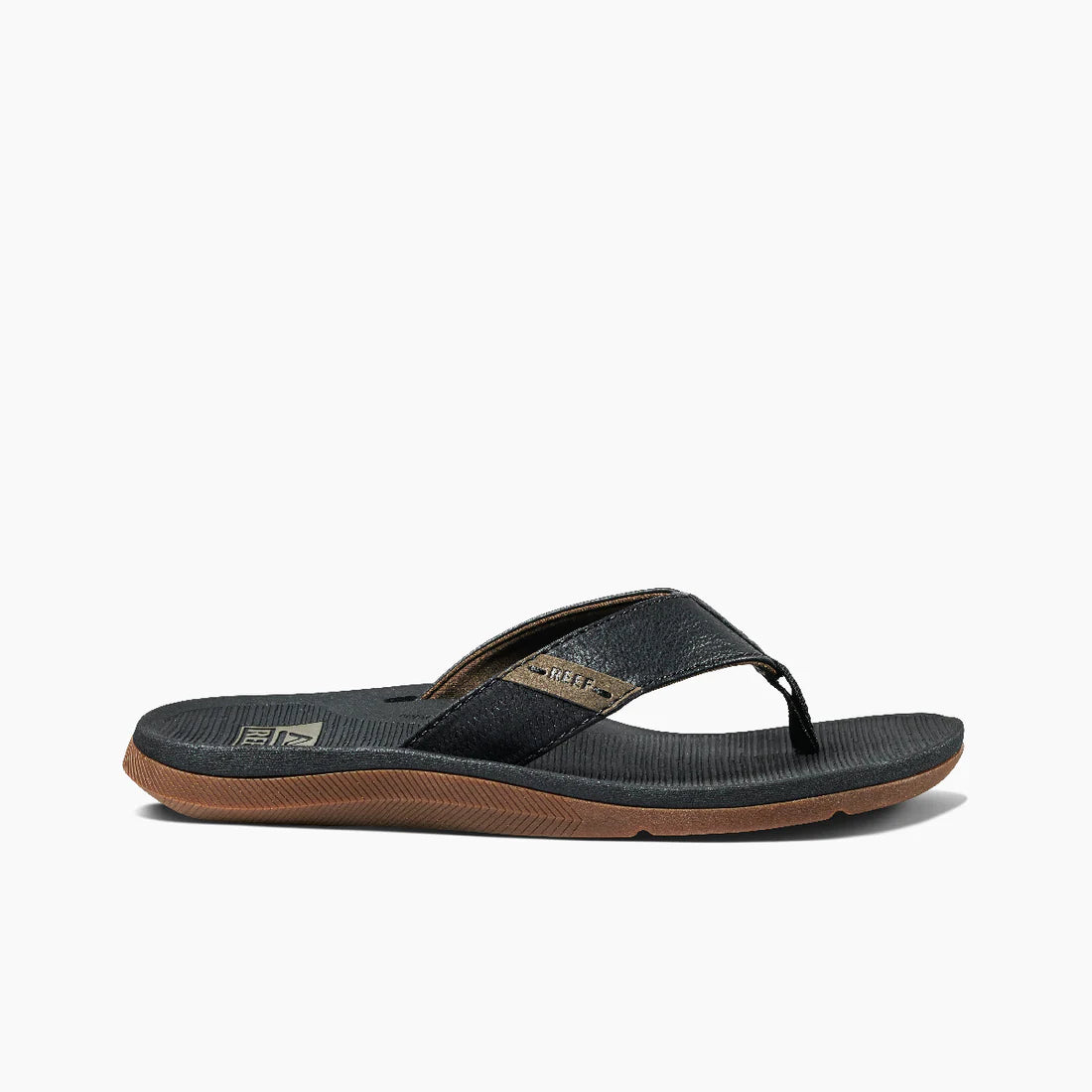 Reef Men's Santa Ana Flip Flops - Black