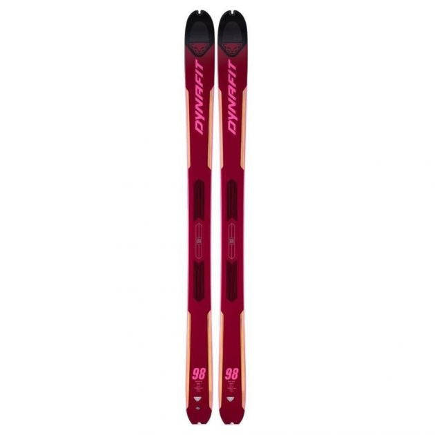 Load image into Gallery viewer, Dynafit Beast 98 Women&amp;#39;s Skis - FLAMINGO
