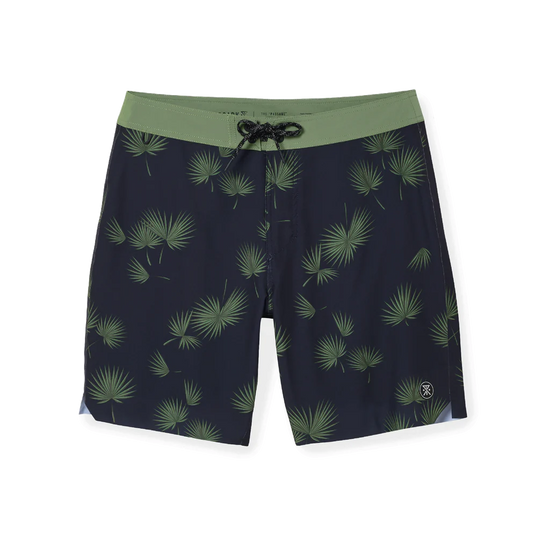 Load image into Gallery viewer, Roark Passage Primo Boardshorts 18&amp;quot; - Fronds Dark Navy
