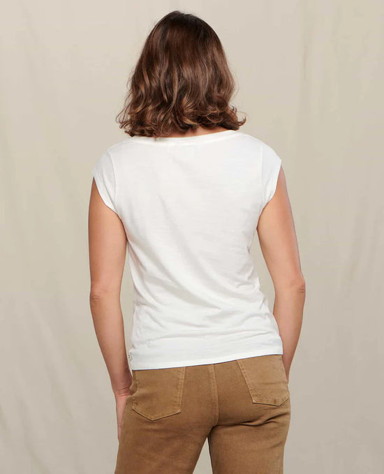 Toad & Co. Anza Short Sleeve Shirt -  Egret
