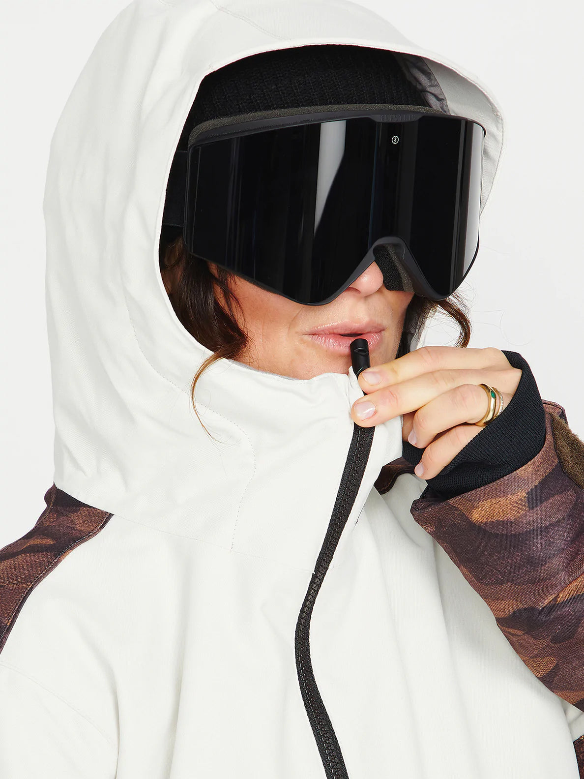 Volcom Mirror Pullover Snow Jacket - Dusk Camo