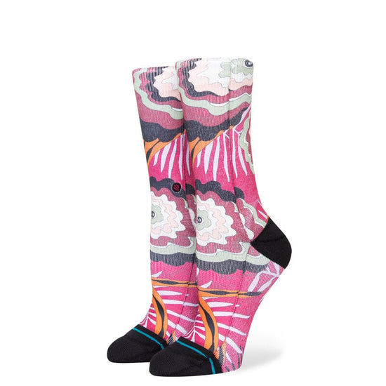 Load image into Gallery viewer, Stance Unwind Poly Crew Socks - Magenta
