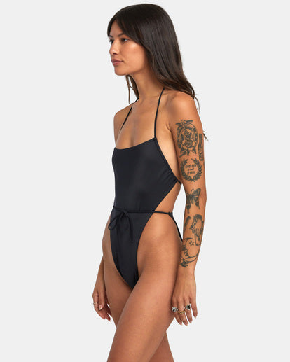 RVCA Solid Swenddal One-Piece Swimsuit 