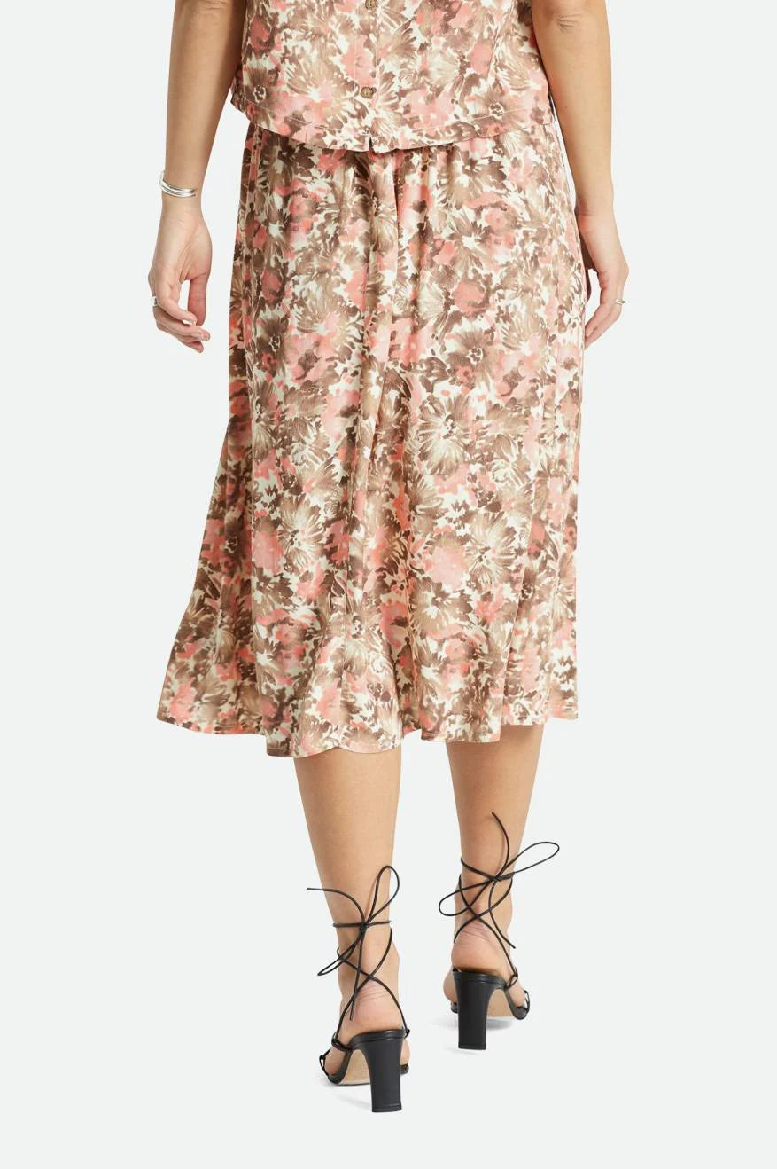 Brixton Capri Midi Skirt - Pink Nectar